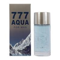 777 Aqua Spray Cologne Eau de Toilette for Men 100ml / 3.4fl.oz. Regular Edition with Refreshing Scent - Single Item