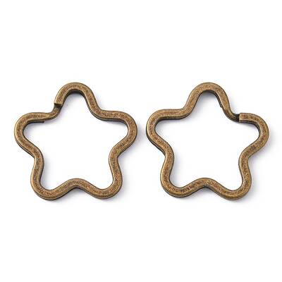 Iron Split Key Rings