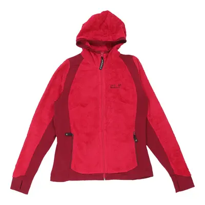 Jack Wolfskin Fleece - Small Pink Polyester