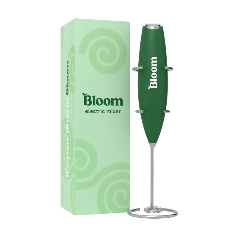 Bloom Nutrition Milk Frother, Hand Mixer, Electric