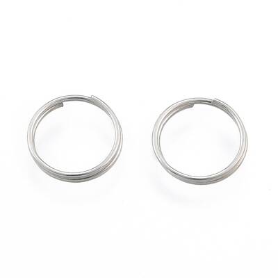 Non-Tarnish 304 Stainless Steel Split Rings