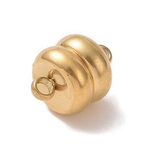 Ion Plating(IP) 304 Stainless Steel Magnetic Clasps with Loops