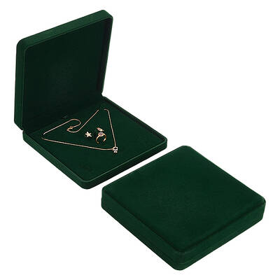 Square Velvet Jewelry Gift Boxes