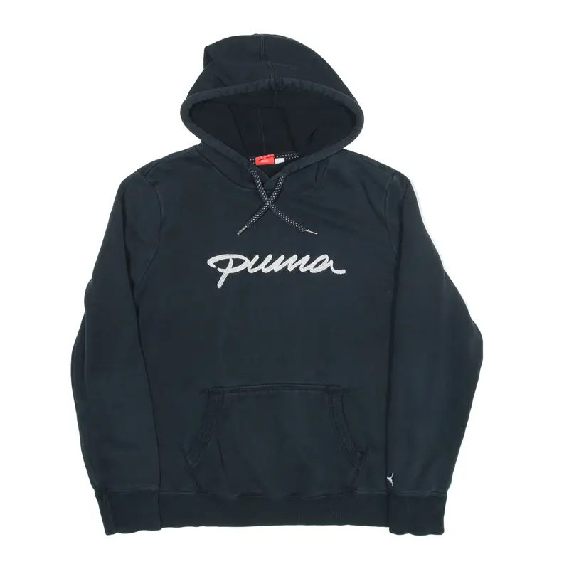 PUMA Hoodie Black Pullover Boys L