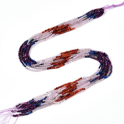 Natural Mixed Gemstone Beads Strands