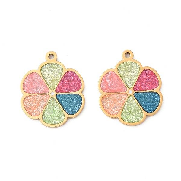 304 Stainless Steel Enamel Pendants