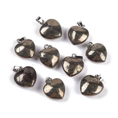 Natural Chalcopyrite Pendants