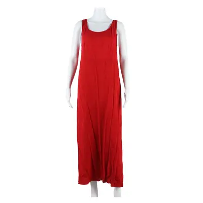 CONNECTED APPAREL Womens Day Dress Red Sleeveless Long XL