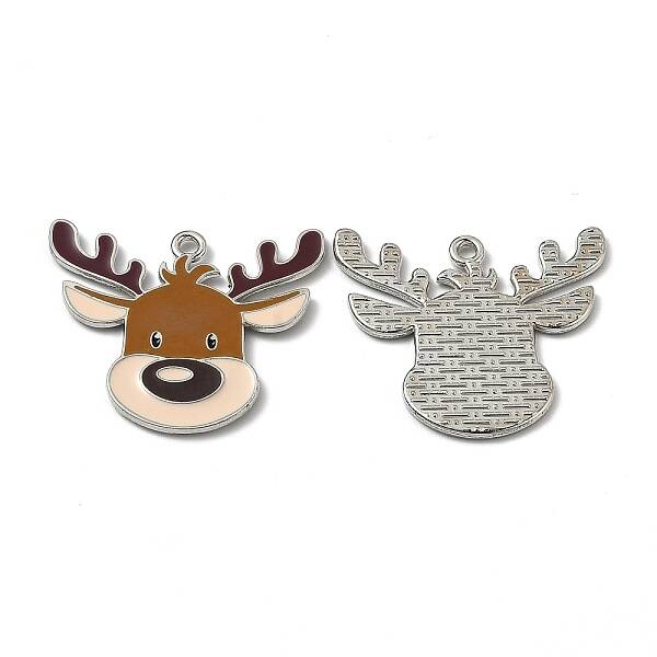 Alloy Enamel Pendants
