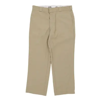 Vintage 874 Dickies Trousers - 36W 28L Beige Cotton