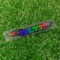 Motorcycle Reflective Laser Sticker, Waterproof Motorcycle Sticker, Decorative Sticker for Motorcycle Fuel Tank Helmet Side P...