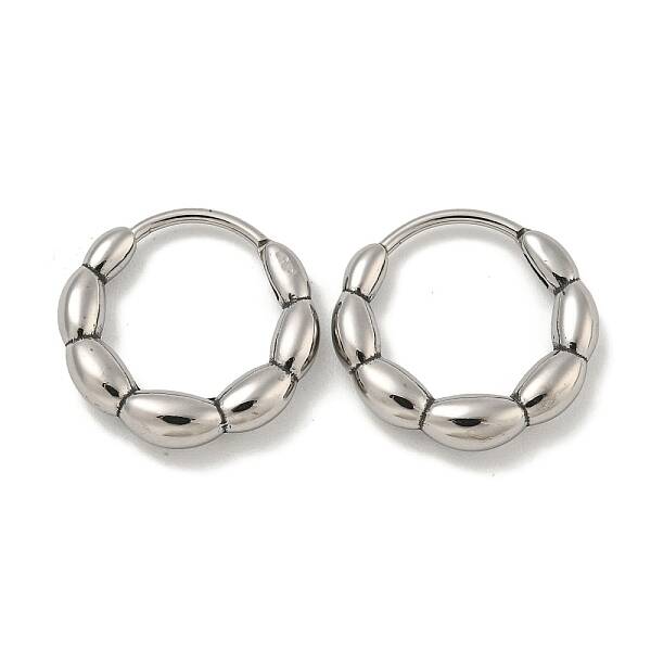 316 Surgical Stainless Steel Hoop Earrings