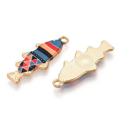Alloy Enamel Pendants