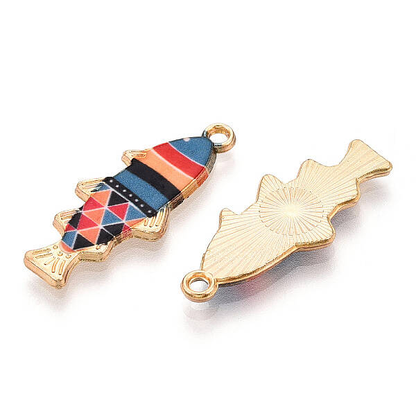 Alloy Enamel Pendants