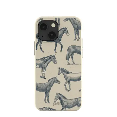 London Fog Vintage Gallop iPhone 13 Mini Case