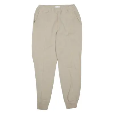 ABERCROMBIE & FITCH Womens Joggers Beige Tapered S W26 L28