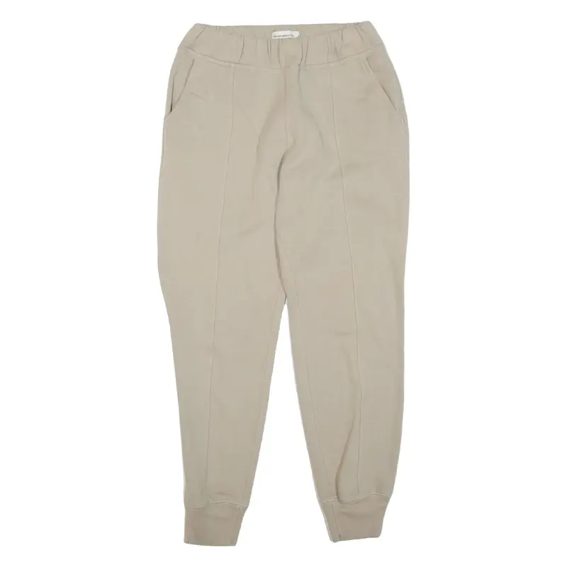 ABERCROMBIE & FITCH Womens Joggers Beige Tapered S W26 L28