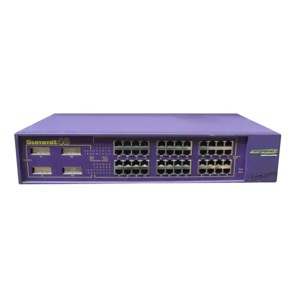 Extreme Networks 800013-00-14 | 15000 Summit 48 x RJ-45 Ports 10/100Base-TX + 4 x SFP Ports Layer 2 Managed 2U Rack-mountable...