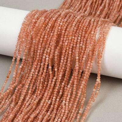 Natural Sunstone Beads Strands