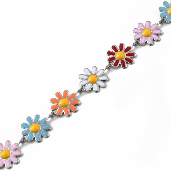 304 Stainless Steel Flower Link Chains