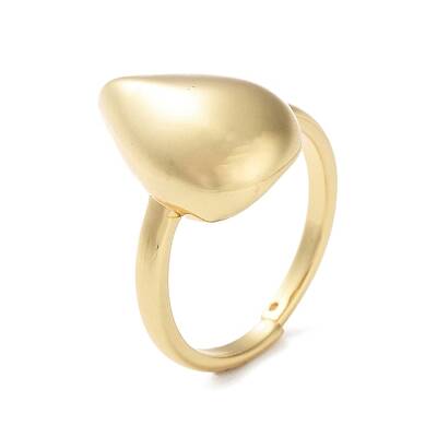 Rack Plating Brass Open Cuff Rings