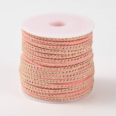 Rivet Faux Suede Cord