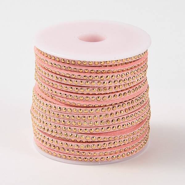 Rivet Faux Suede Cord