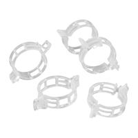 100 Counts Plant Support Clips, Tomato Plastic Trellis Clips, Garden Support Clips for Grape Tomato Vine Vegetables Plants fo...