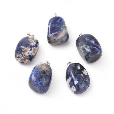 Natural Sodalite Pendants