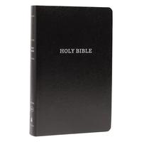 KJV Holy Bible: Gift and Award, Black Leather-Look, Red Letter, Comfort Print: King James Version