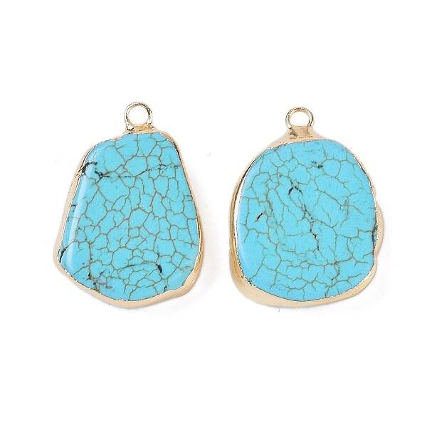 Synthetic Turquoise Pendants