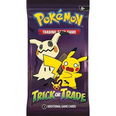Trick or Treat pokemon trading cards