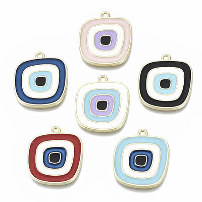 Alloy Enamel Pendants