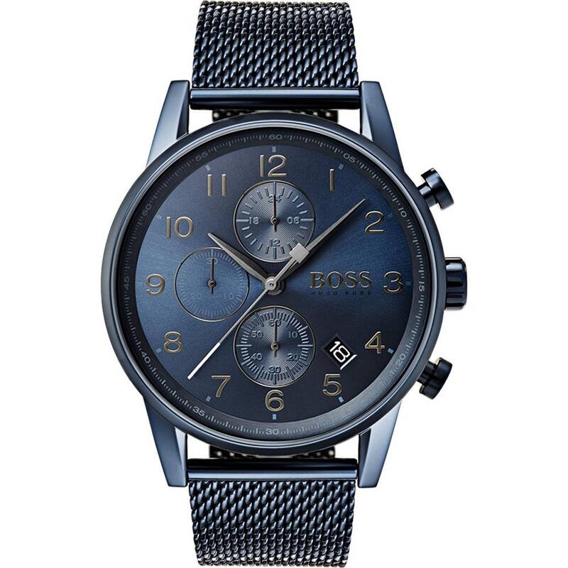 Hugo Boss 1513538 Blue Stainless Steel Men's Watch