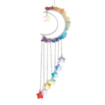 Glass Star Pendant Decoration