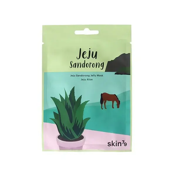 Skin79 Maschera In Tessuto Lenitiva Con Aloe Vera Jeju Sandorong (Maschera In Gelatina) 33 Ml