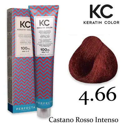 Crema Colorante Alla Cheratina Kc 100 Ml 4,66