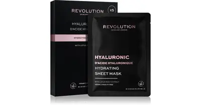 Revolution Skincare hyaluronic acid Intense Hydration Tissue Mask Set 5pcs
