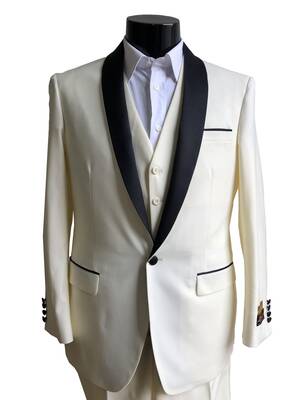29-C-Tux-Shawl	Shinny-Silver -  Tuxedo Wholesale  Distributors