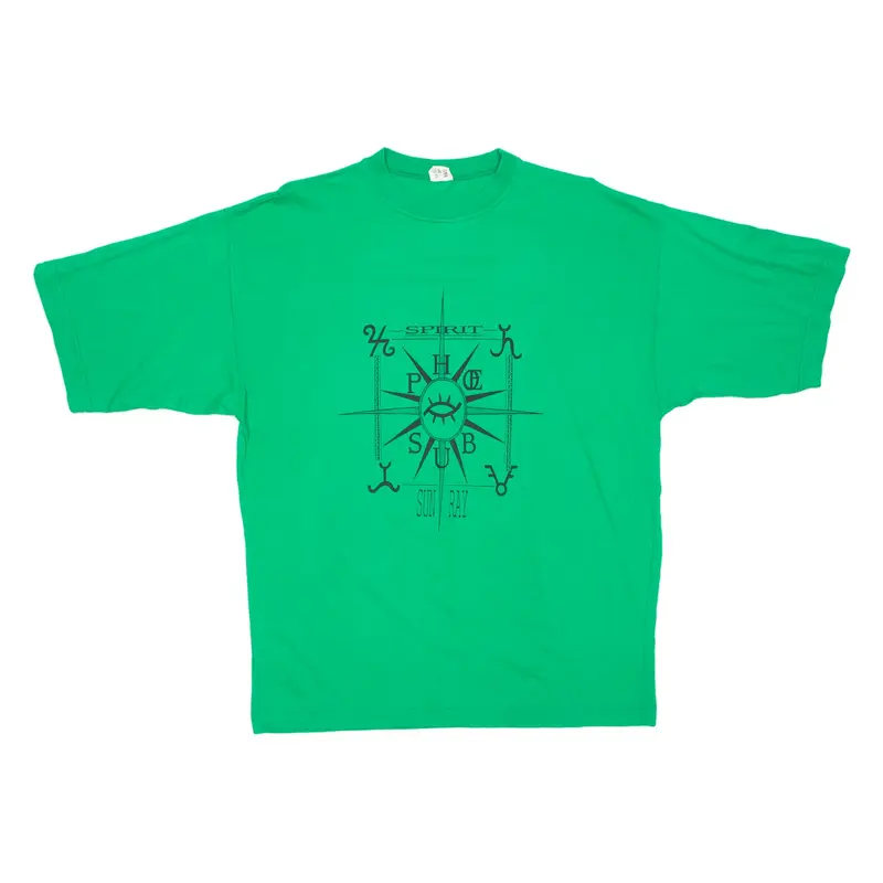Sun Ray Mens T-Shirt Green S