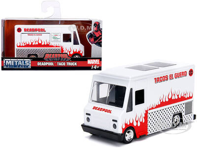 Deadpool Taco Truck White \