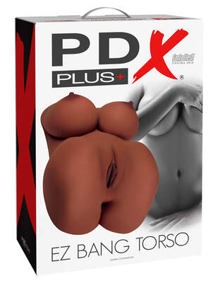 Pdx Plus Ez Bang Torso - Brown