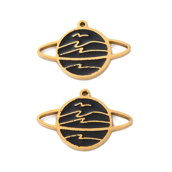 Ion Plating(IP) 304 Stainless Steel Enamel Pendants
