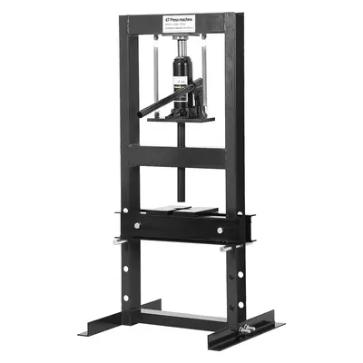 Garvee 6 Ton H-Frame Hydraulic Shop Press - Adjustable Height Floor Press for Car Repair, 18.9 x 15.75 x 36.8, Includes Gl...