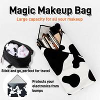 Foldable Magical Cloth Pouch – Stylish Makeup Bag & Organizer for Gifts, Travel & Daily Use - All-in-One Multipurpose Pouch...