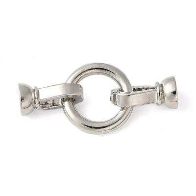 Brass Fold Over Clasps