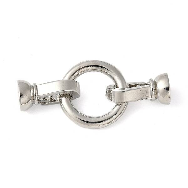 Brass Fold Over Clasps