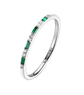 Brosway Delicato Anello In Argento Con Zirconi Fancy Life Green Flg149 - Circuito: 52 Mm