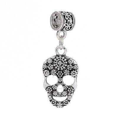 Tibetan Style Alloy European Dangle Charms