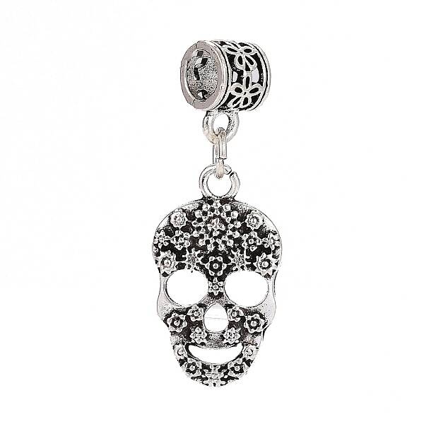 Tibetan Style Alloy European Dangle Charms